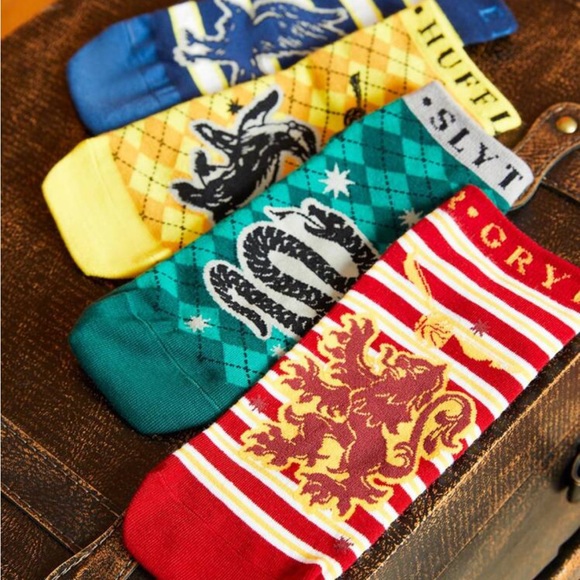 HARRY POTTER X Rebellious Rose 4pairs Animal Pattern Creative Ankle Socks - Picture 4 of 7